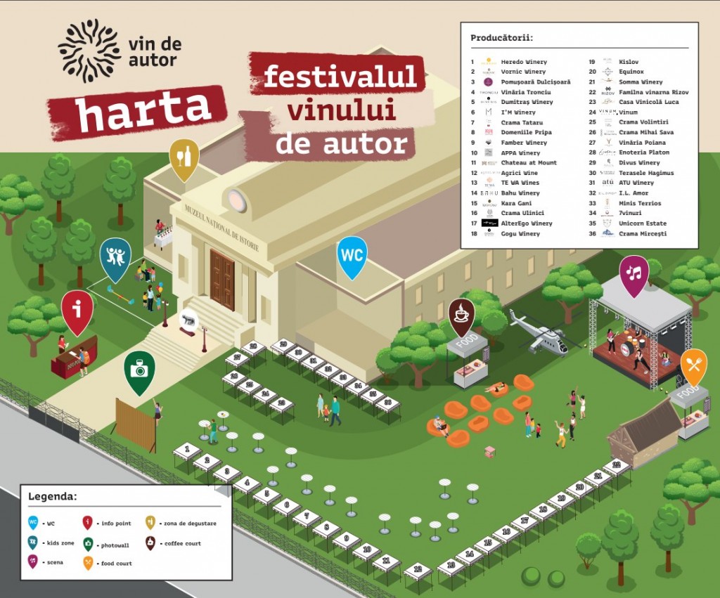 harta festivalul vinului de autor ediția a II a