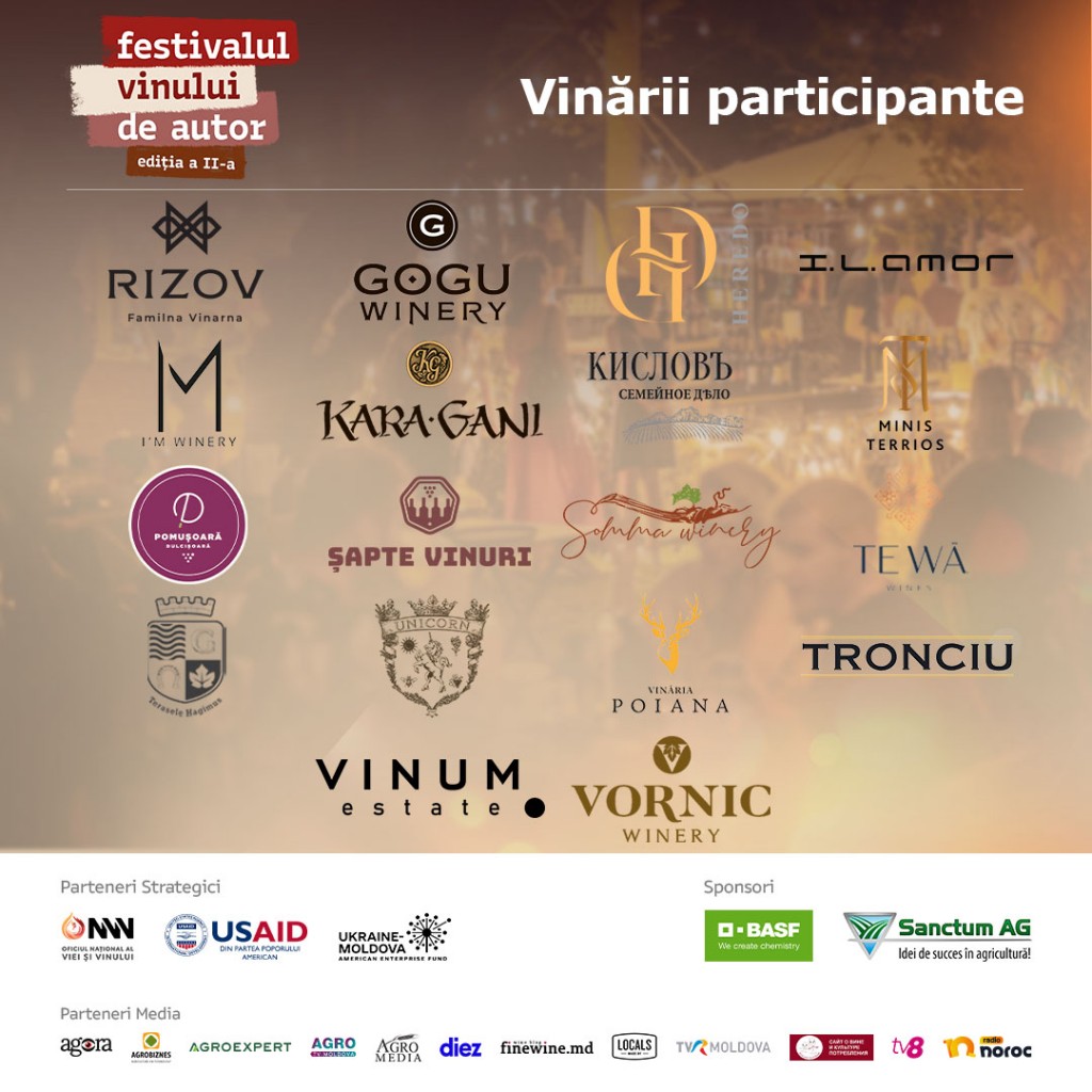 festivalul vinului de autor participanti