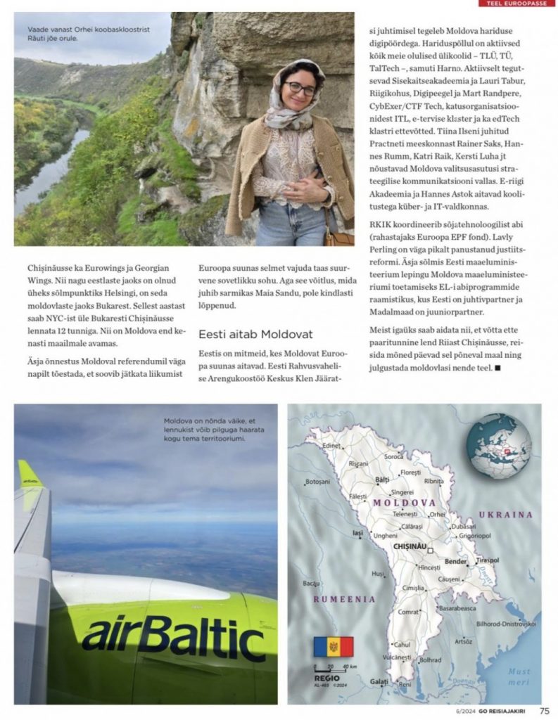 moldova turism revista estoniana