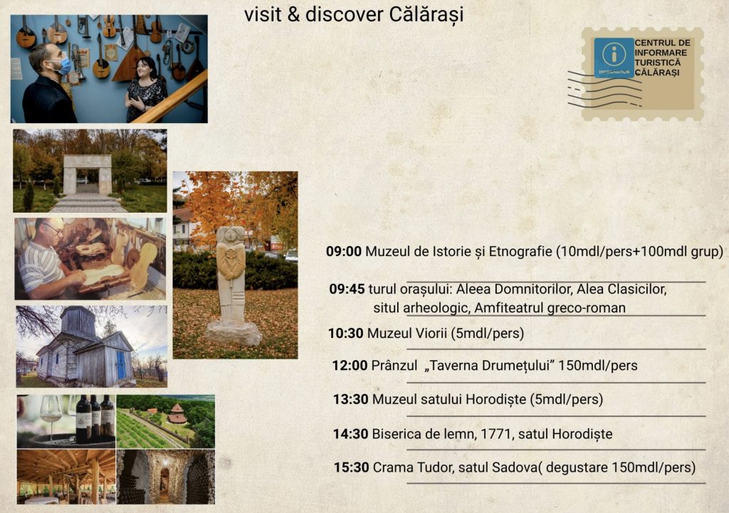 trasee turistice calarasi