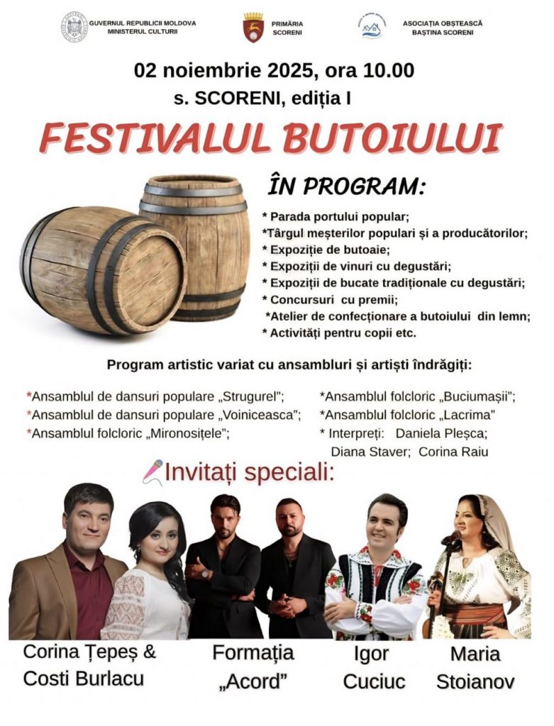 festivalul butoiului programul evenimentului