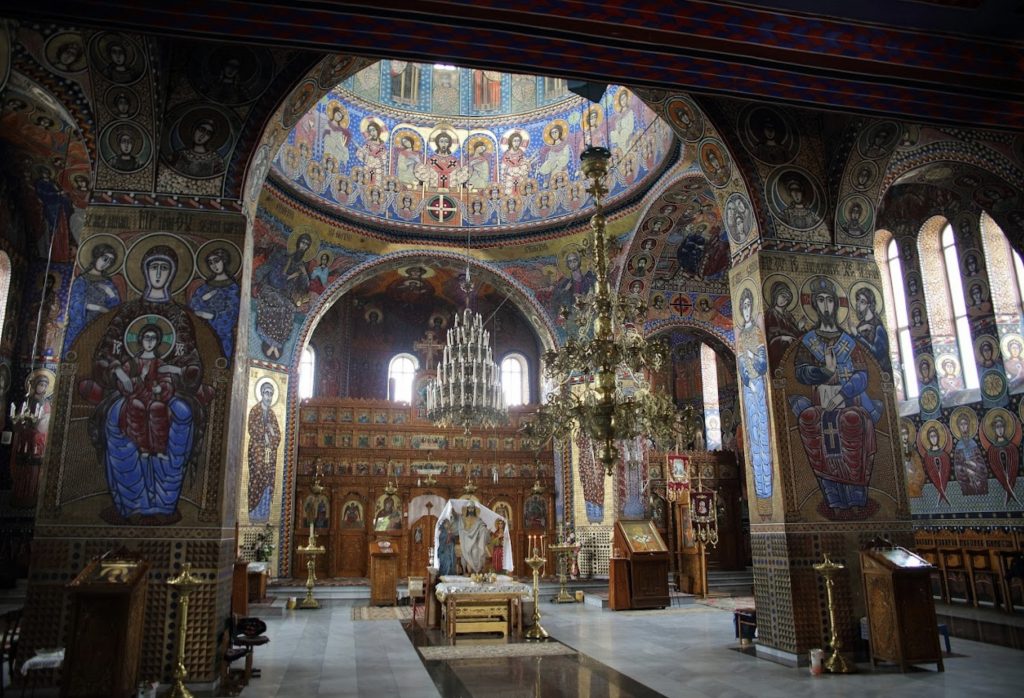 pictura catedrala adormirea maicii domnului drochia