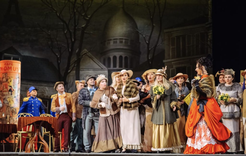 spectacolul la boheme