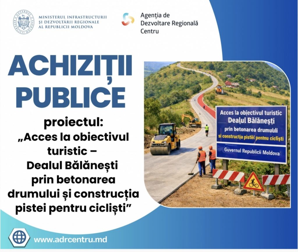 dealul balanesti drum piste biciclisti