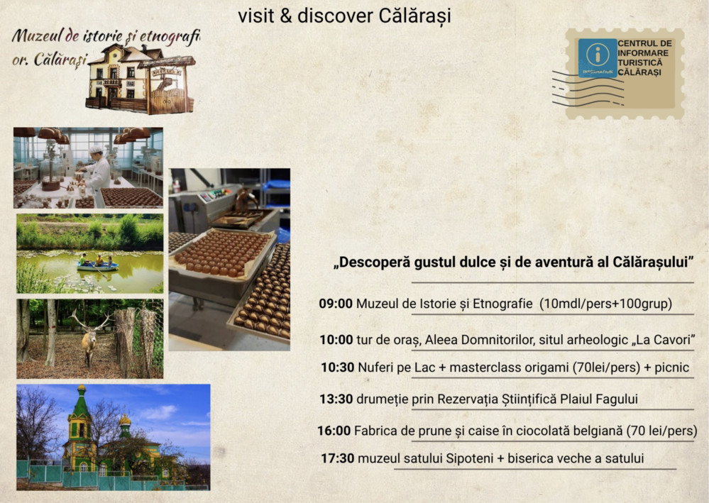 traseu turistic calarasi